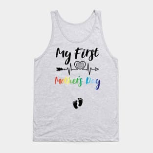 My First Mothers Day father day Tank Top